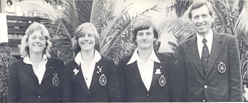 Carole Charbonnier, Regine Lautens, Marie de Werra, Ruedi Muller